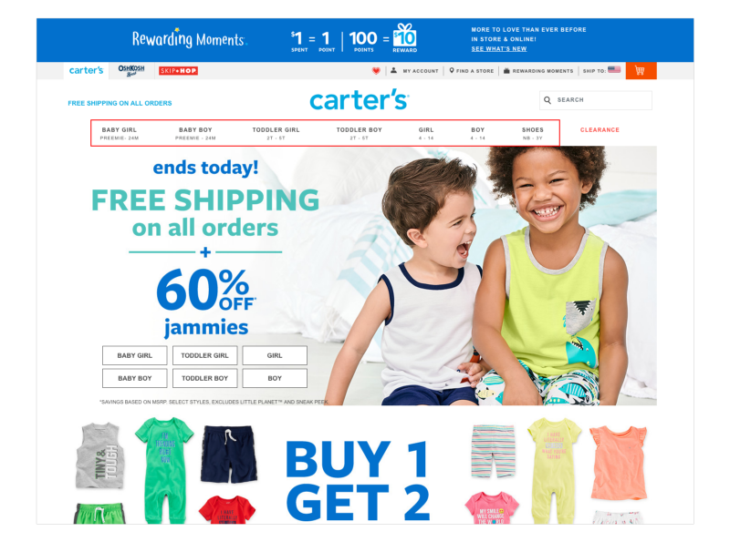 Carters.com 