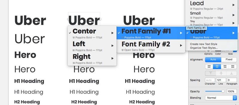 Типографика в дизайн системе Sketch - 3