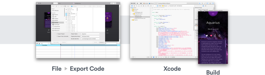 Экспорт исходников C4 Studio в Xcode