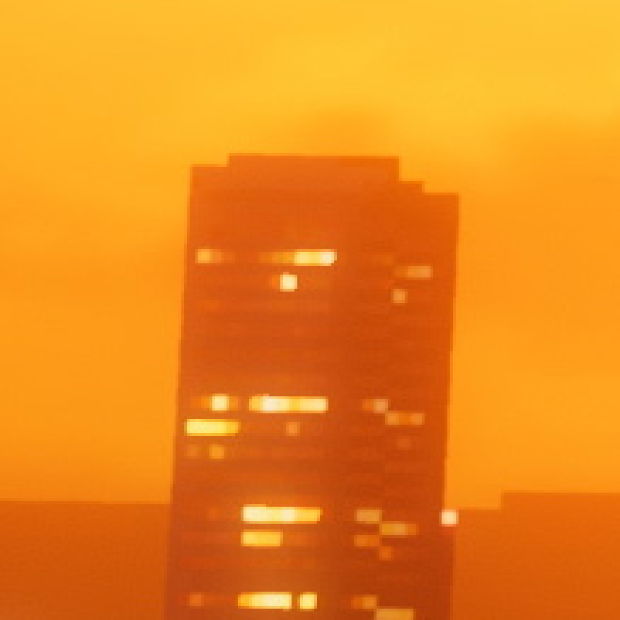 Будущее пиксельной графики по версии The Last Night - небоскреб 2