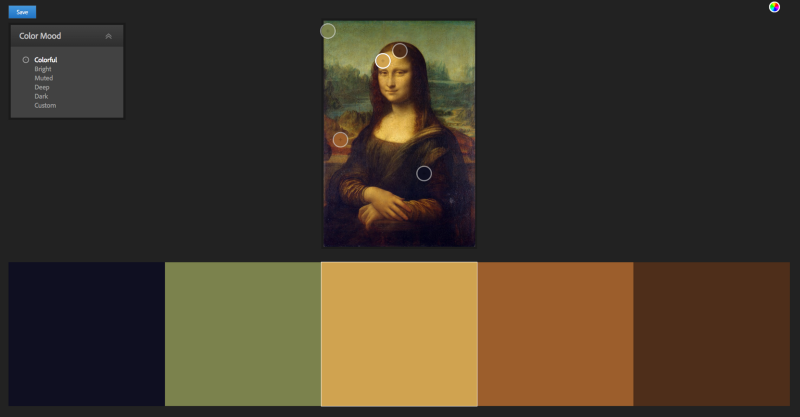 Пример с портретом «Мона Лиза»
