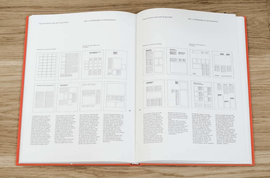 «Система сеток в графическом дизайне» Йозефа Мюллер-Брокманна, 1961.