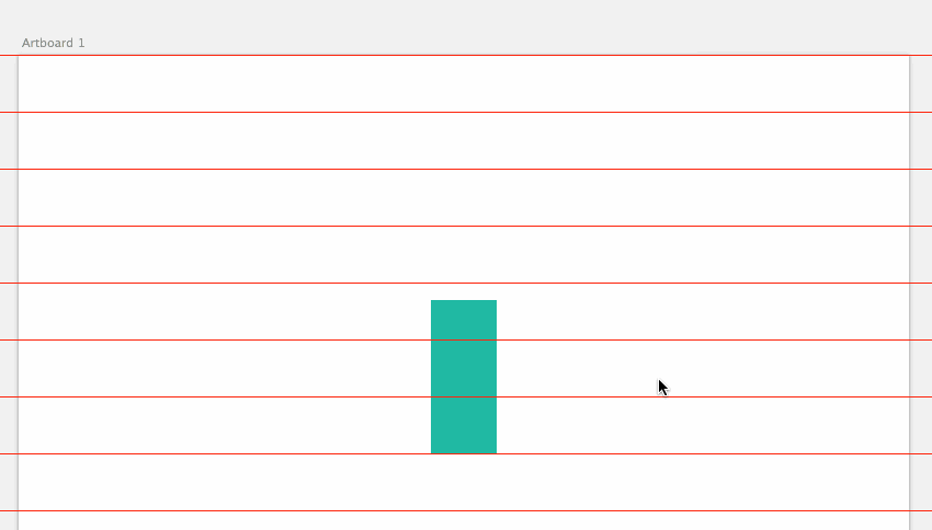 align bottom to previous grid line