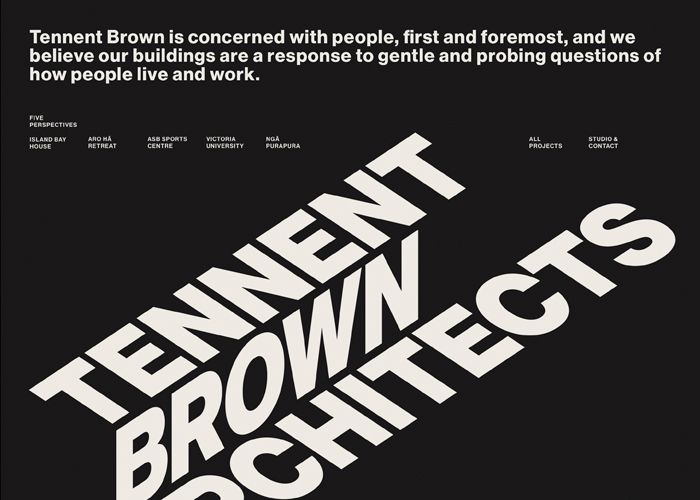 Tennent Brown Architects из SOTD