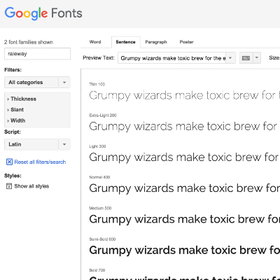 Настройка Sketch: шрифты (Google Fonts)