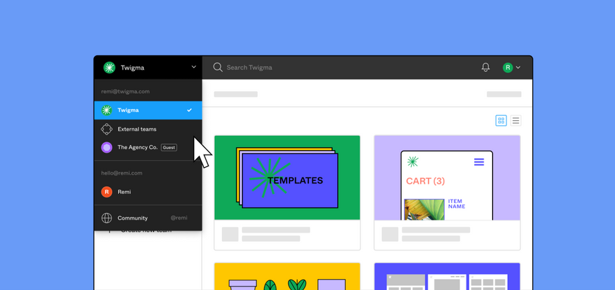 Cover image for Обновление Figma: мультиаккаунты, изменения в UI и слухи о темной теме