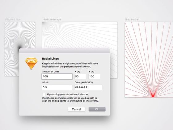 Cover image for Плагин Radial Lines - генератор линий по заданным координатам