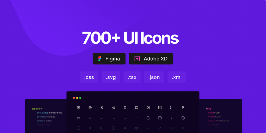 Open-source Figma UI Icons