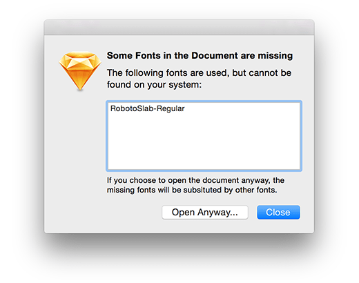 sketch-app-some-fonts-in-the-document-are-missing