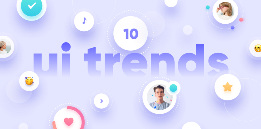 Cover image for 10 новейших и многообещающих трендов UI дизайна