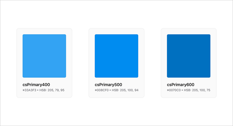 Приклади основних кольорів у популярних мобільних додатках