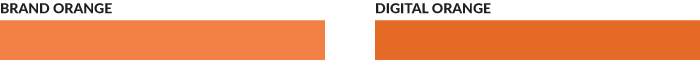 brand orange - digital orange