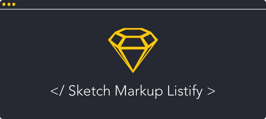 Cover image for Markup Listify - генератор HTML для текстовых блоков Sketch