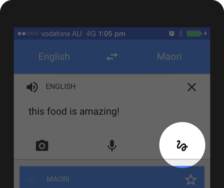 Странная иконка Google Translate