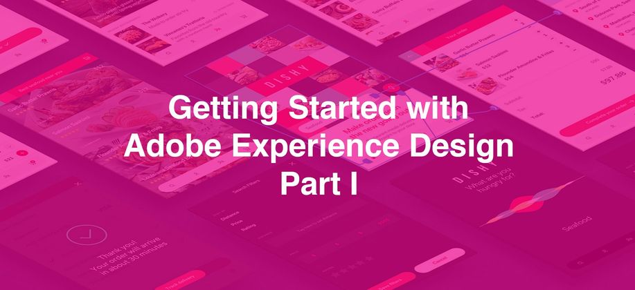 Cover image for Уроки Adobe XD. Начало работы с Adobe Experience Design - часть 1