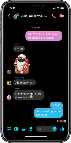 Messenger 4 - это более простой в использовании обмен сообщениями, мы по-прежнему сохраняем все функции