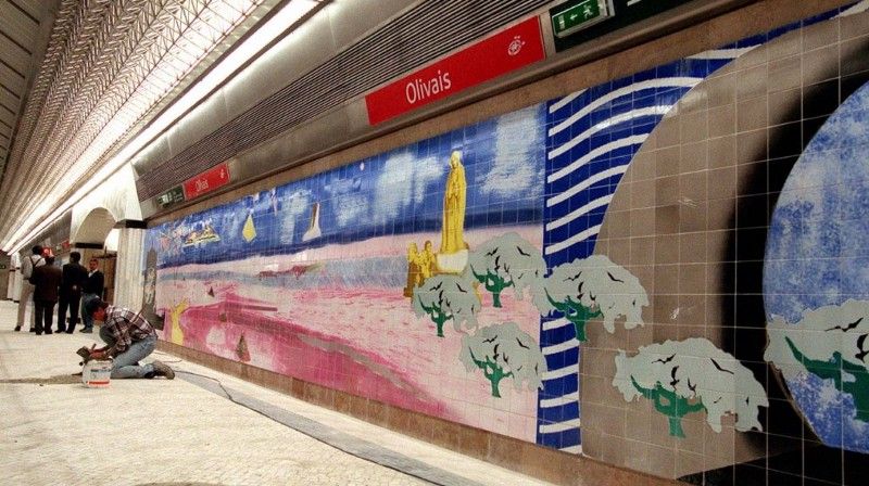 Metrolis Sinalética в метро