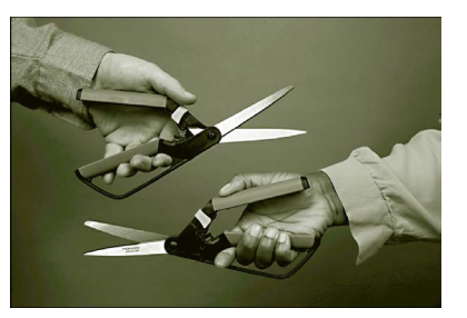 Другим примером гибкости использования являются ножницы (идентичные стороны).